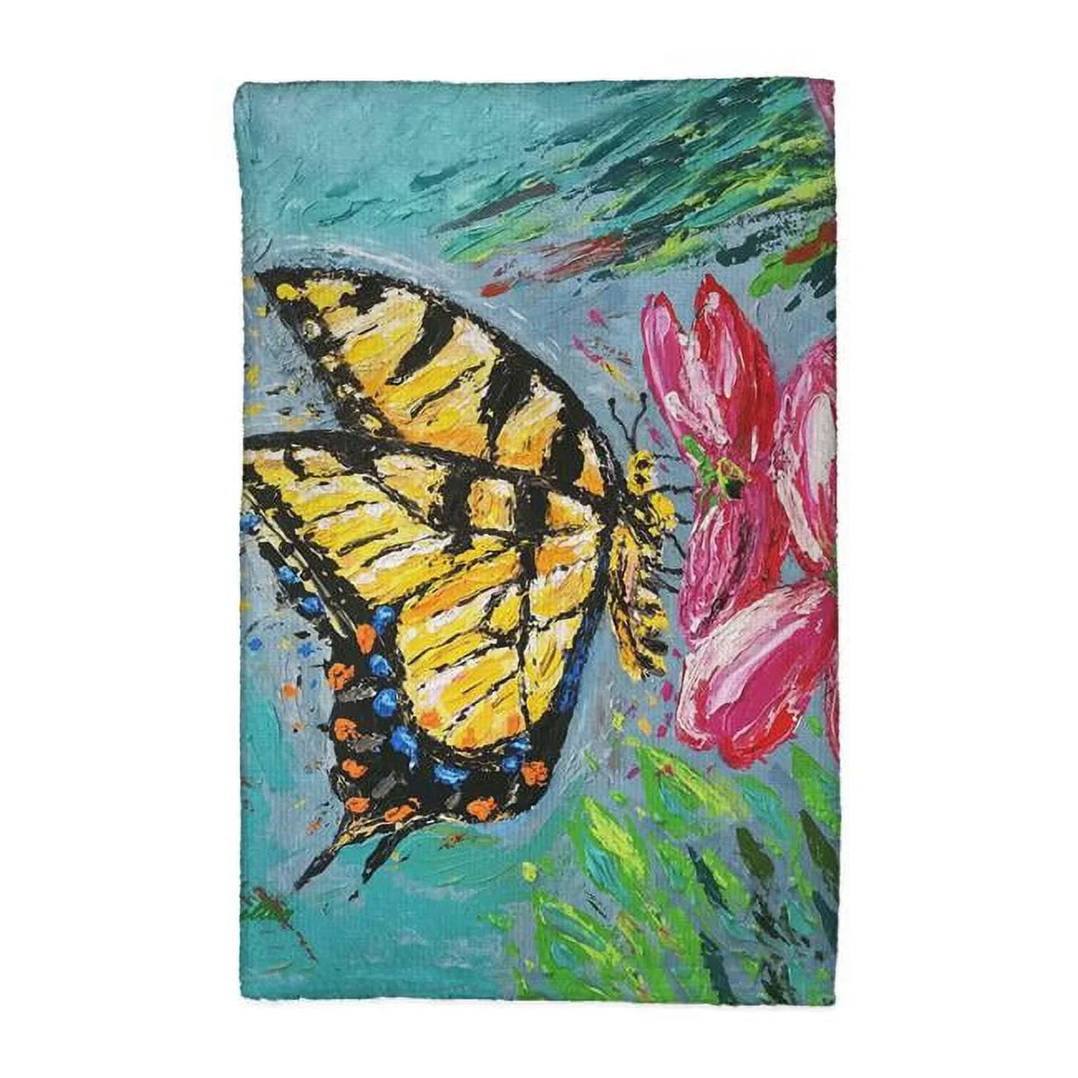 25 in. Tiger Palette Towel Swallowtail x 16 Kitchen