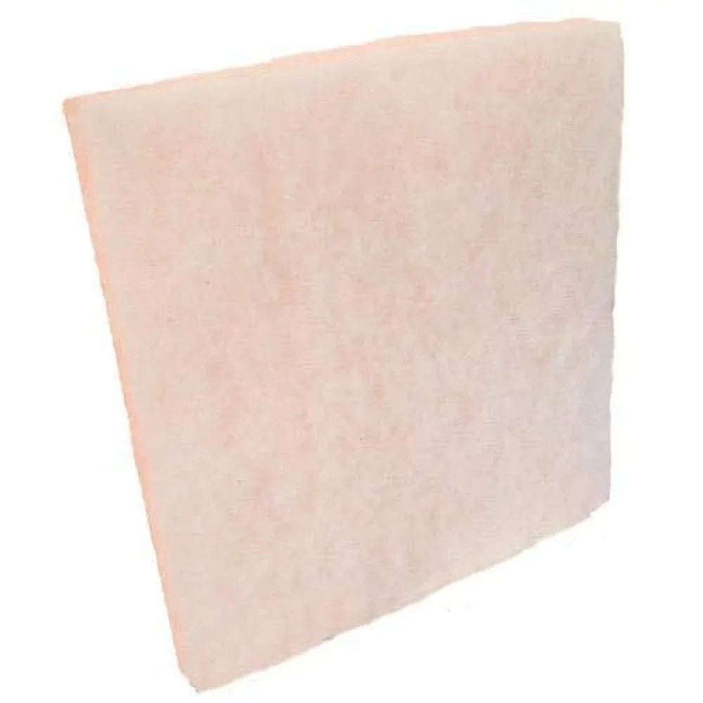 Polyester - Orange/White Media Media with 10 a x MERV8 x 1 Foot Dry HVAC/Air Heavy Roll, inch 25 Filter Tackifier inch
