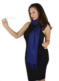 Shawl/Cashmere/Cashmere Scarf/Pashmina Scarf/Wool/Silk Scarf/Scarves/Shawl/Shawls/Stole/Wrap/Pashmina (Inky Navy)