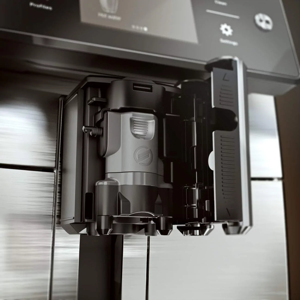 Metal Super Xelsis Front Titanium Machine, Espresso Saeco SM7684/04 Automatic