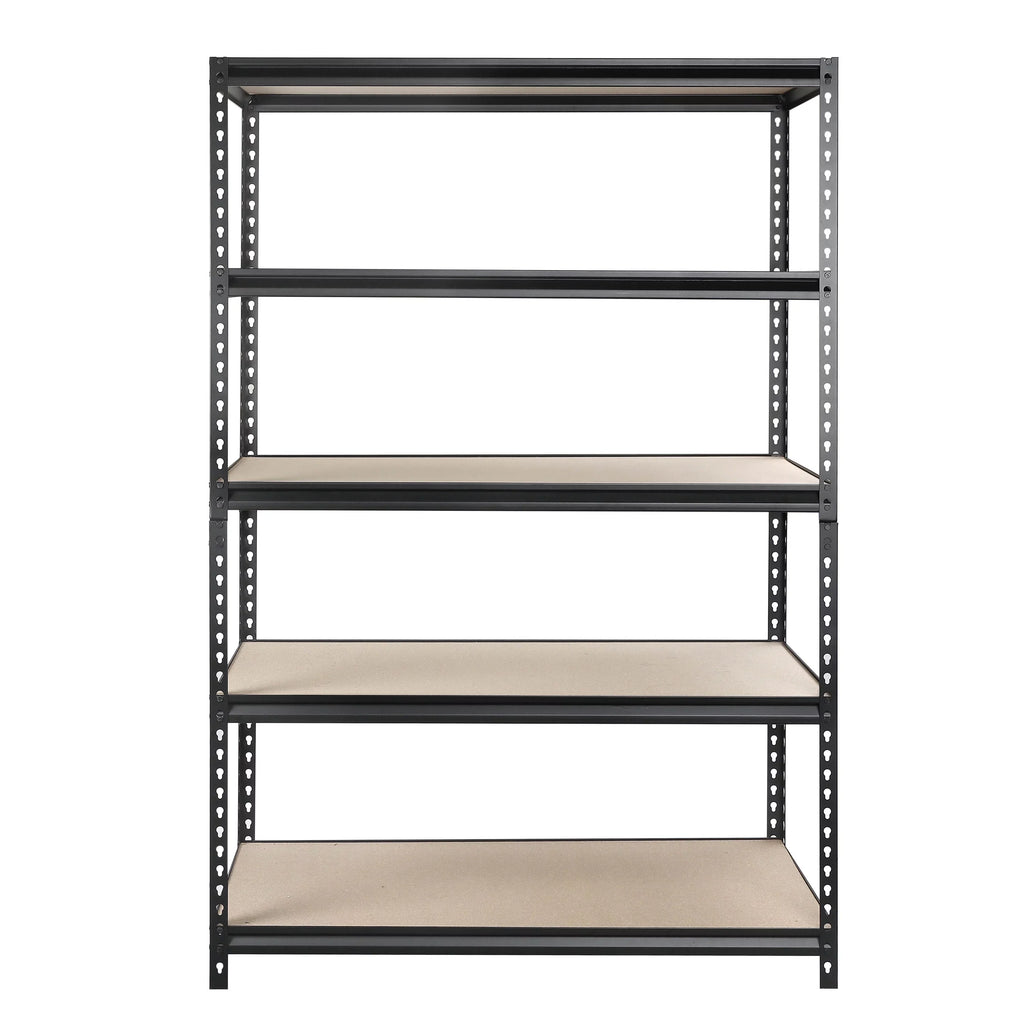 Capacity, Adult Freestanding 5-Tier Shelf Particle WORKPRO Shelves, lb. Board 800 48-inch with