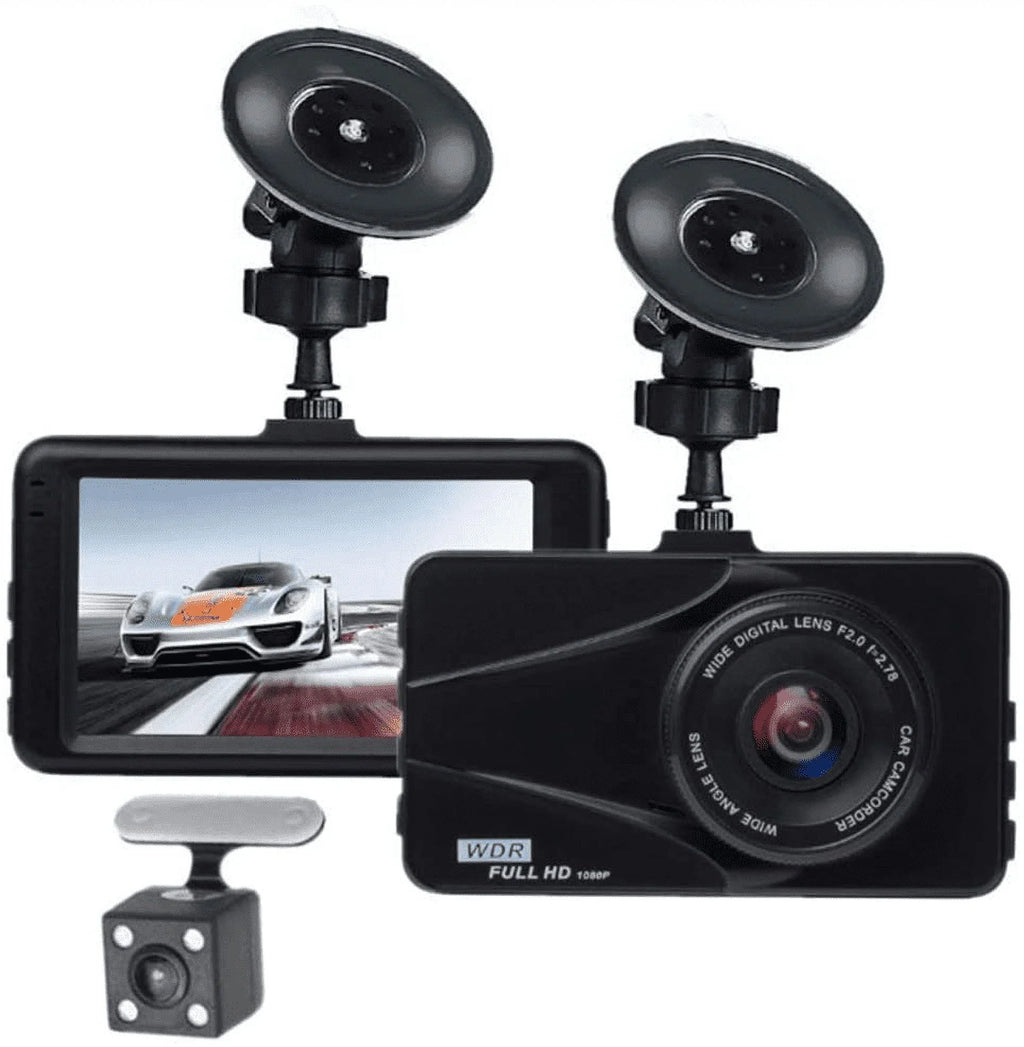 HD Dash Screen Recorder Travel Workhorse Loop WDR, G-Sensor, 3" 170° Cam DVR Angle, Full For Recording Images T670 Plus Video Wide Motion Excellent LCD Dual Detection