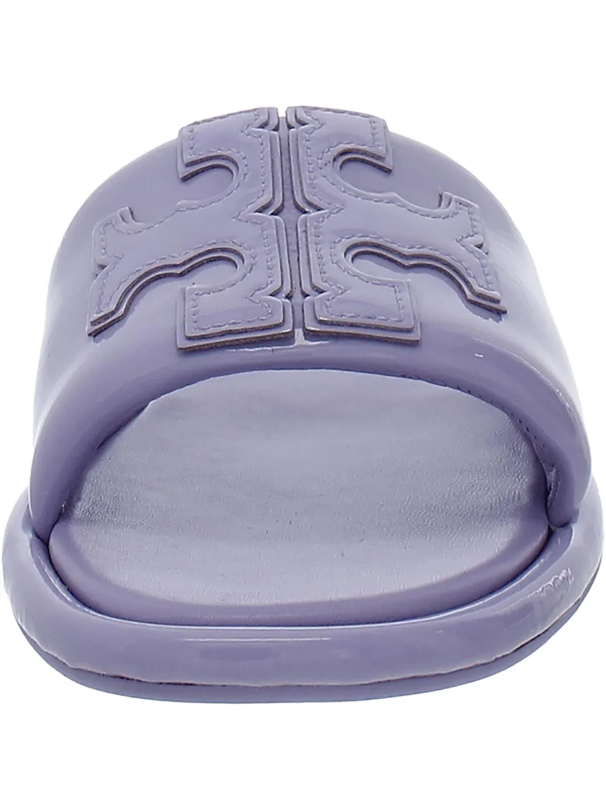Sport Sandals Flat Double Burch Slide T Slides Leather Womens Tory