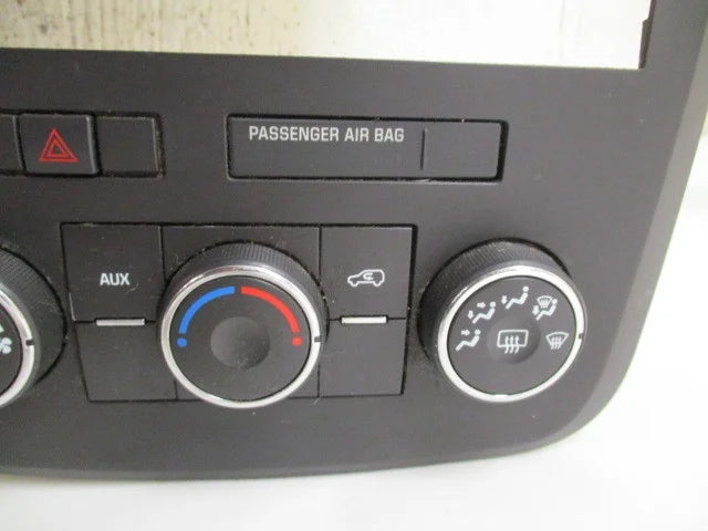 Climate Saturn Pre-Owned Temperature (Good) OEM Heater AC Outlook Front Control LKQ Manual 2010