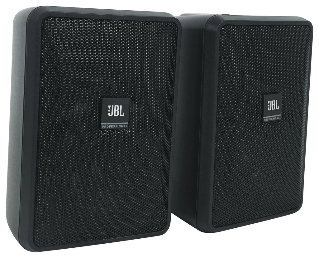3" Black JBL + Speakers Commercial 70v Wall Amp 23-1 Indoor/exterior (4) Control