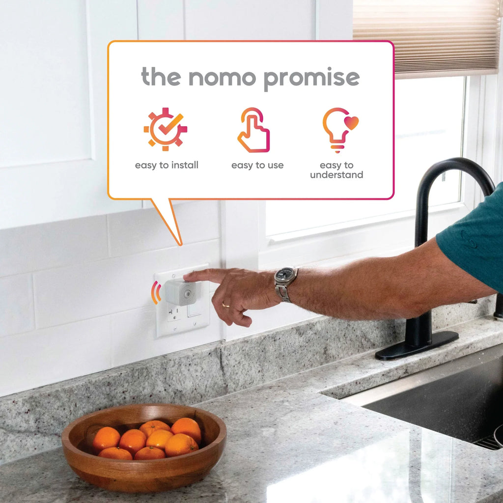 Connected – Nomo Dispatch Kit Essential Secure 24/7 Care™ Caregiving Alerts, Automatic Monitoring, Care Support, Smart 911