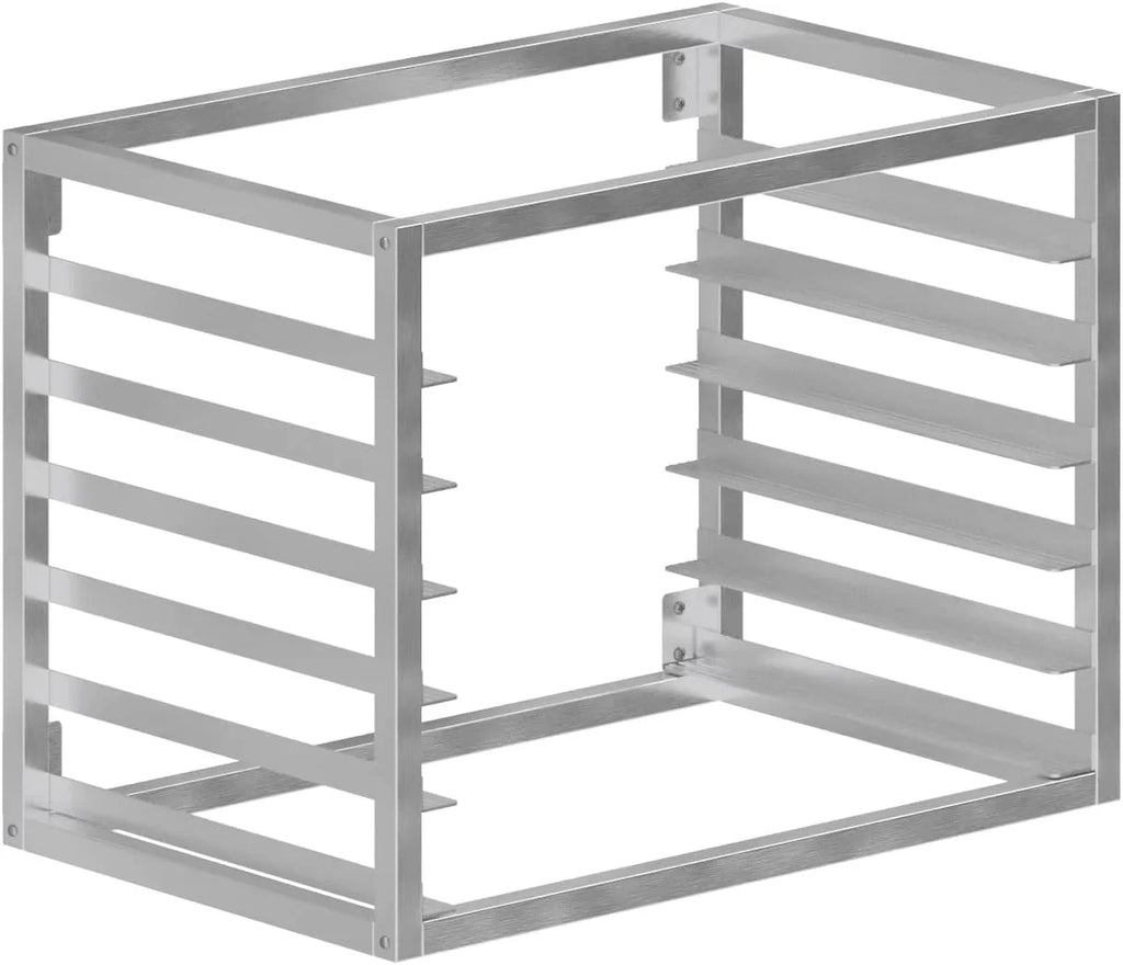 Rack 6 28" x Pan x Wall - Mounted 21". Fits Pans. Full-dimension Sheet Sheet/Bun 18"
