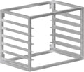 Rack 6 28" x Pan x Wall - Mounted 21". Fits Pans. Full-dimension Sheet Sheet/Bun 18"
