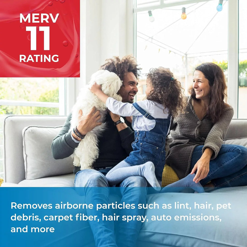 Filters (6 Made 11 12X12X1 Air Pleated - Pack) In MERV
