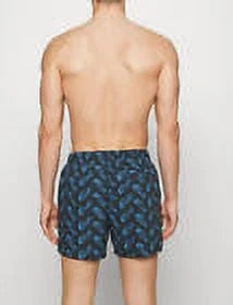 dry navy men 51 XL MH5635 swimwear F65 Lacoste $90 trunks 324209 quick new short