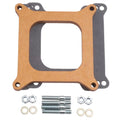 Laminate Edelbrock Holley Carburetor Open in Spacer Wood 1/2 8724 Edelbrock