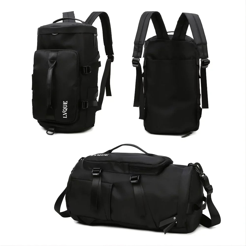 With Storage Lightweight Sports Bag, Shoulder Bag, Casual Large-capacity Bag Portable Compartment Multi Shoes