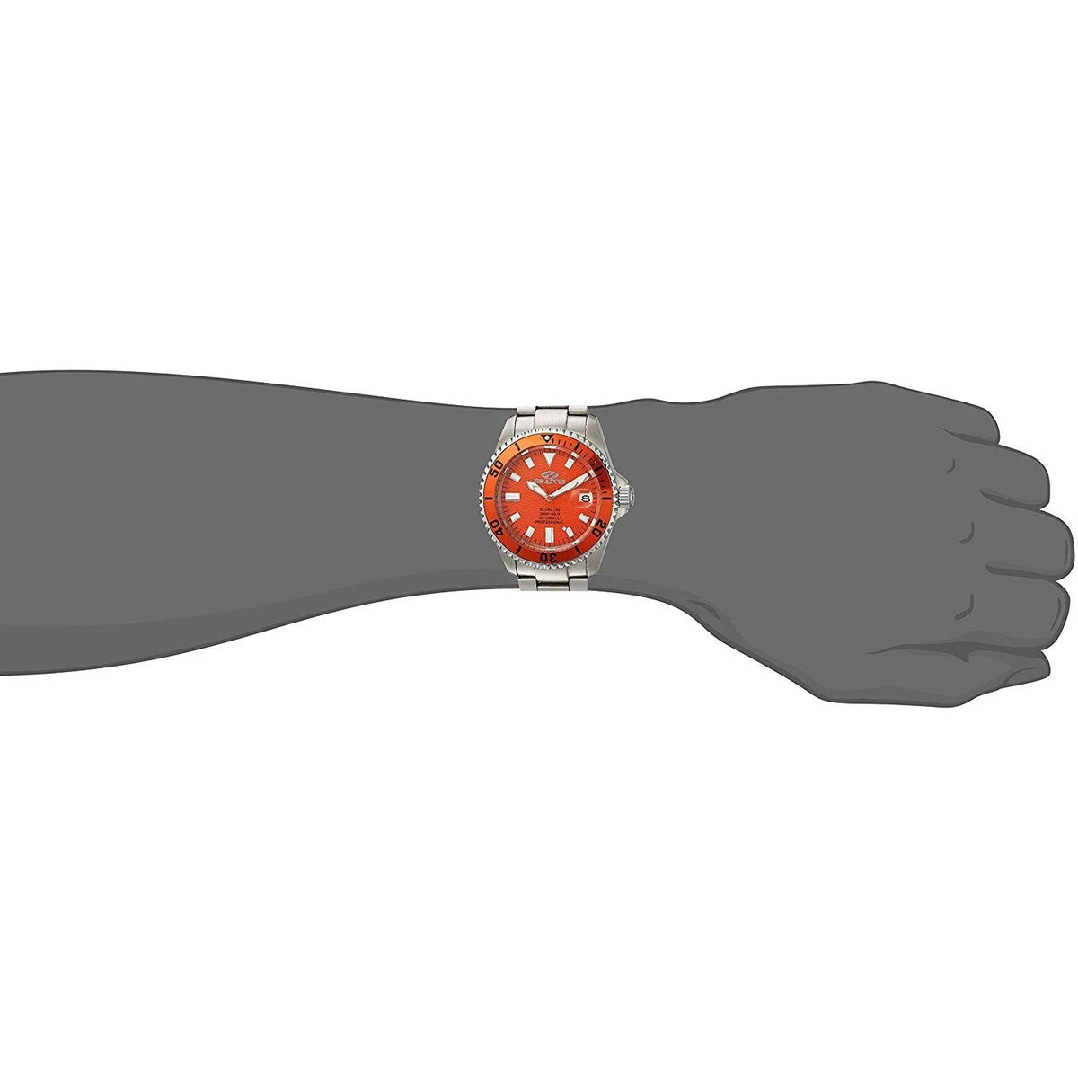 Men's Scuba SP4315 watch Seapro - dial Orange 200