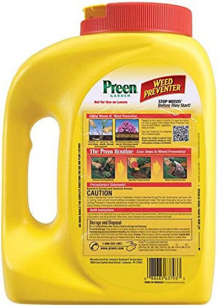 '- Covers lb. 900 Preventer - Weed sq. ft. Garden Preen 5.625