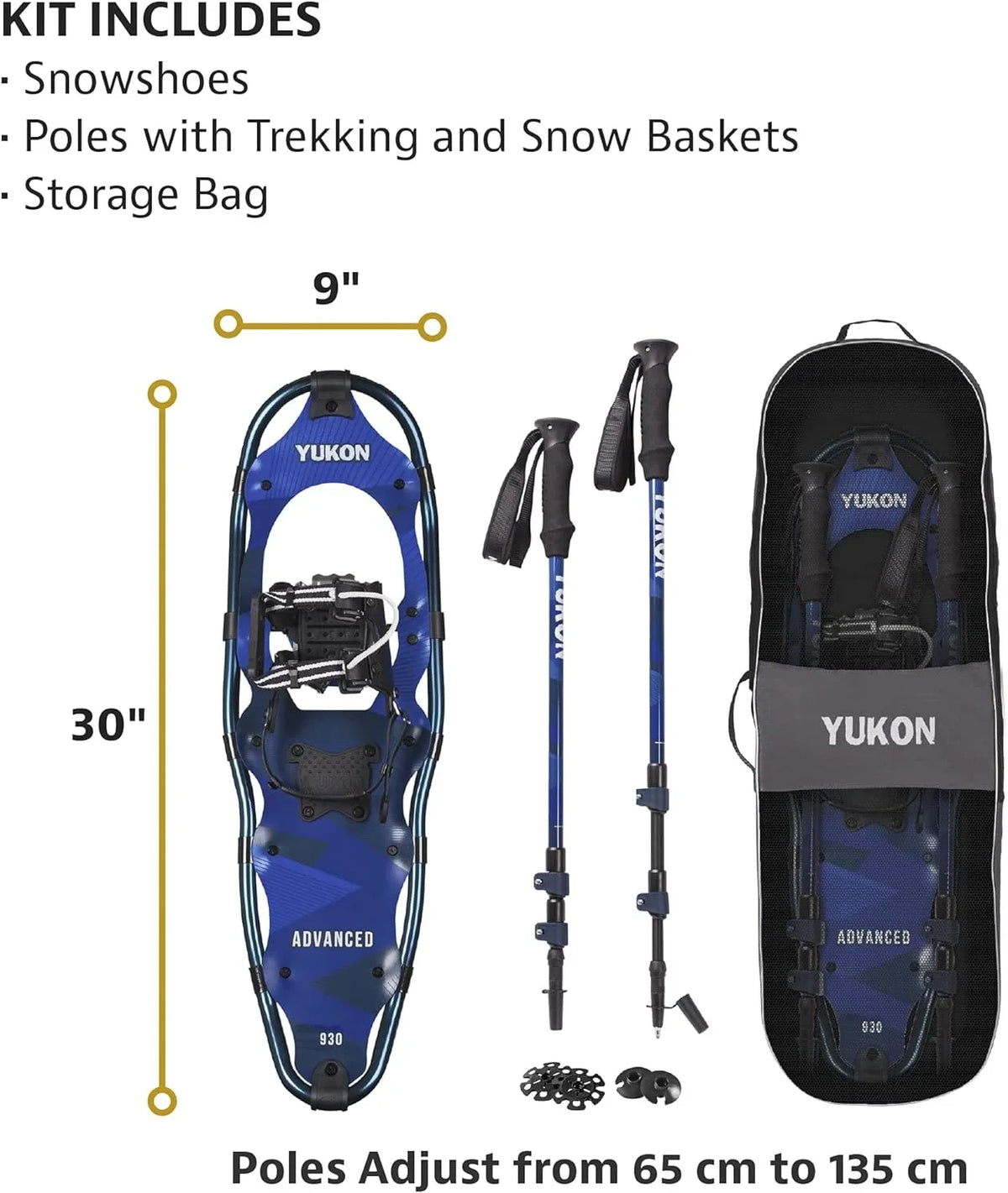 Snowshoe 930 Kit, Advanced Charlies
