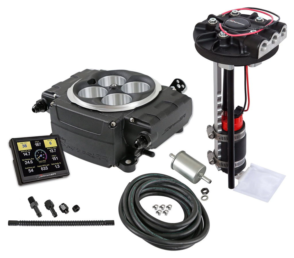 EFI Module EFI Sniper - 3.5 550-511-3XD - Holley 2 Black Drop-In - in. - Without Screen Sniper PDM