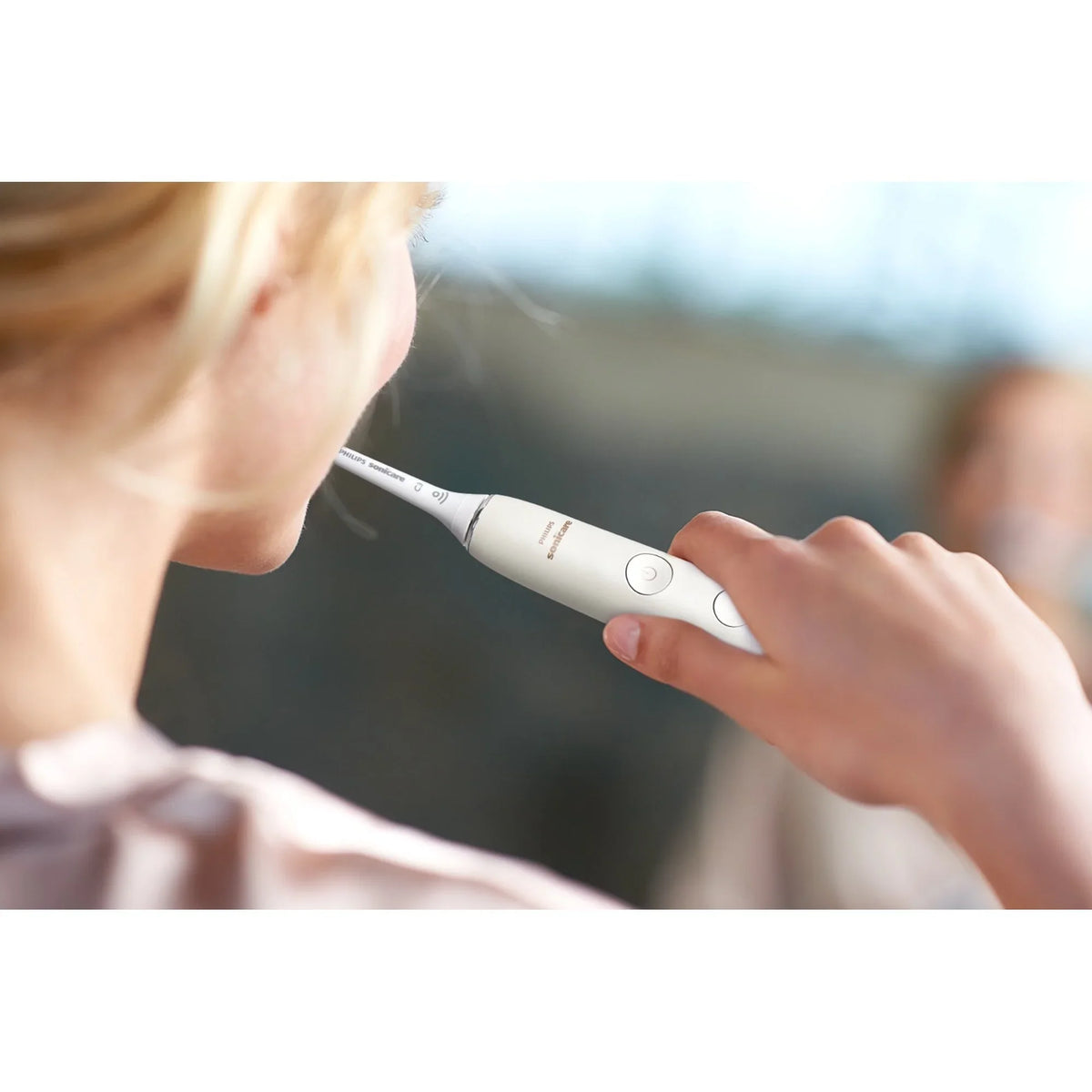Sonicare Pink/White Connected Battery Philips Toothbrush 2-Pack DiamondClean Powered Rechargeable