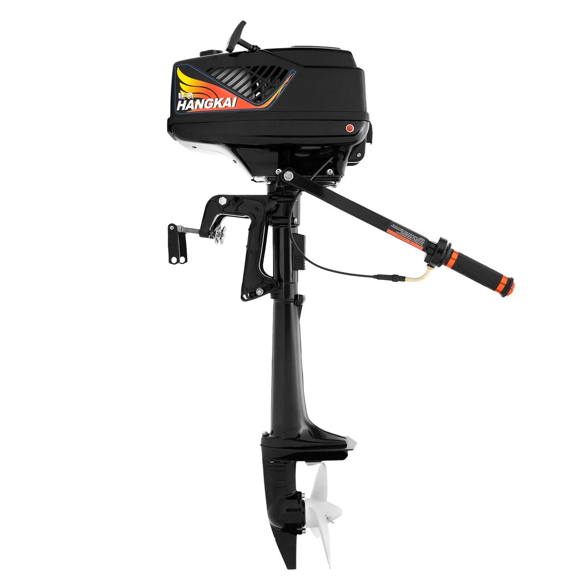 Boat liquid HP Motor Stroke Outboard Outboard Motor Engine 3.6 2 Cooling Boat 90cm/35.4in HANGKAI Fishing CDI