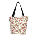 Handbags Hobos Bag,Shoulder Bag Capacity Tote Women'S Large Shopping Lukts Vintage Paris Bag