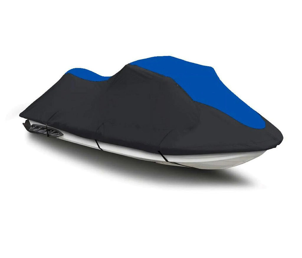 Compatible / Ski THE Jet HEAVY-DUTY, BLACK Doo TOP GTI Cover 1999 BLUE OF Sea-Doo Cover Trailerable LINE 1997 1998 for Sea 2000