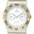 18K Constellation (Good) Watch 396.1070 Pre-Owned Steel Gold Polished OMEGA Day Date BF566004