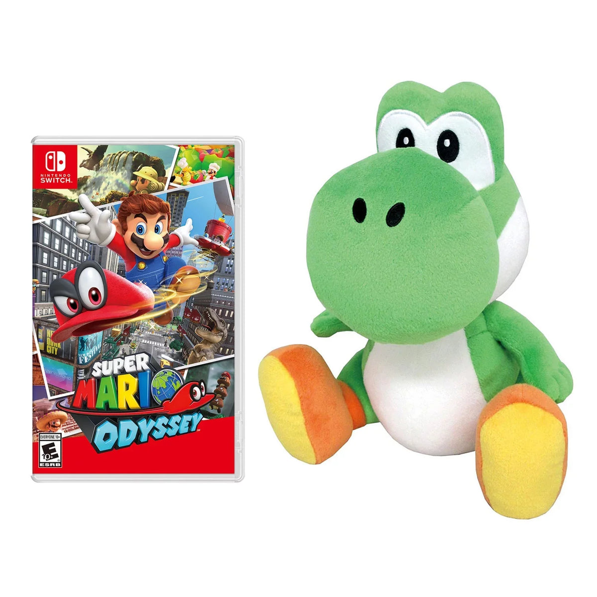 Yoshi + Plush - Switch 11" Odyssey Mario Super Nintendo