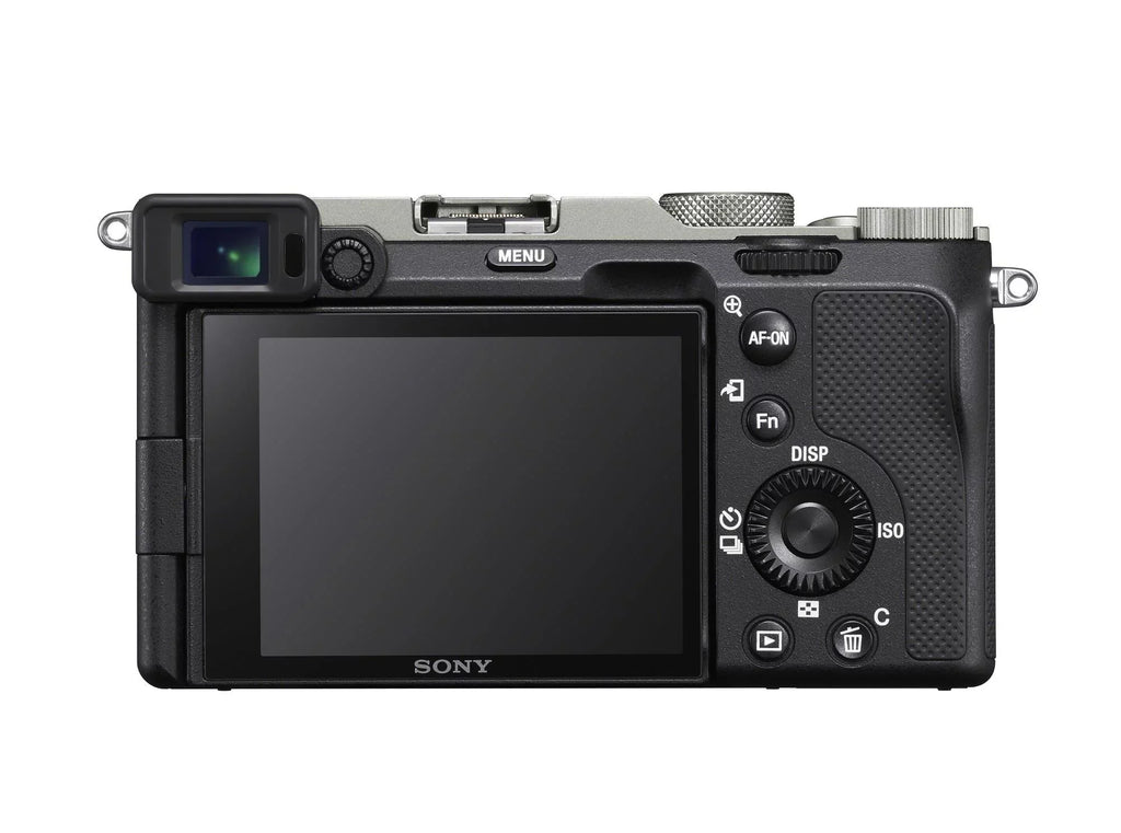 (Silver) a7C FE Bundle with Alpha 28-60mm Camera Essentials Lens Mirrorless