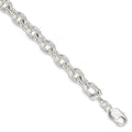 Fancy Sterling Link Silver QG1553 wristband