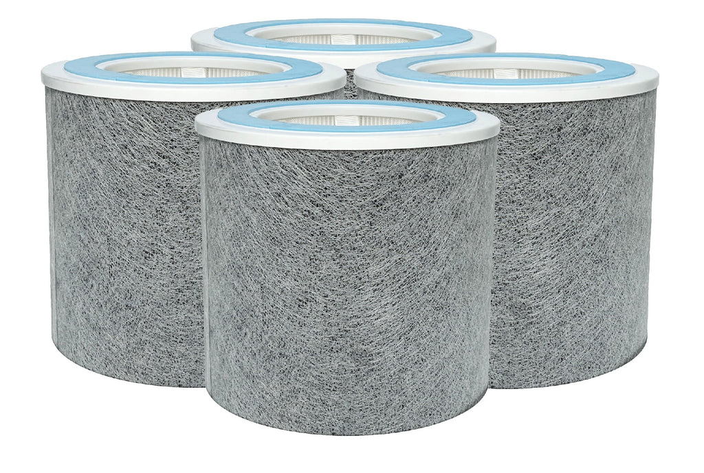 Packs Activated For Replacement HP102 Air Shark Purifier True 4 HEPA HP102 Carbon HC452, Filter