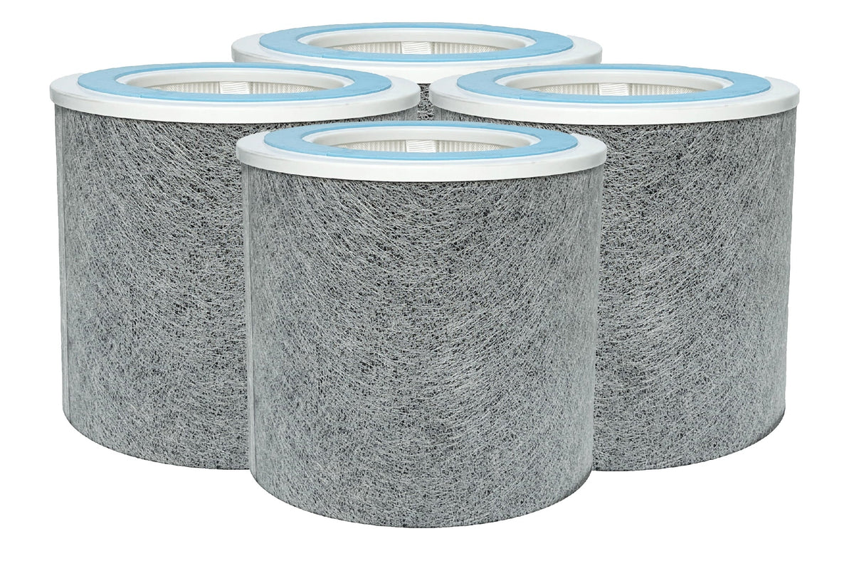 Packs Activated For Replacement HP102 Air Shark Purifier True 4 HEPA HP102 Carbon HC452, Filter