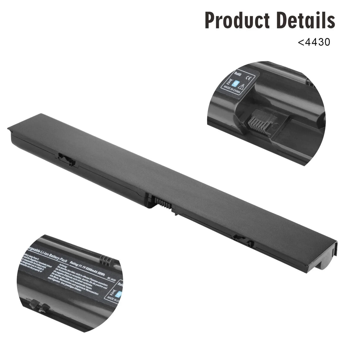 PR06 4540S Probook For 650938-001 4430s Battery HP 633805-001 4440S 4330s 4530s