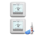 '+ Pro Honeywell T6 Thermostat TH6210U2001/U LCD 2-Pack Programmable Cleaner
