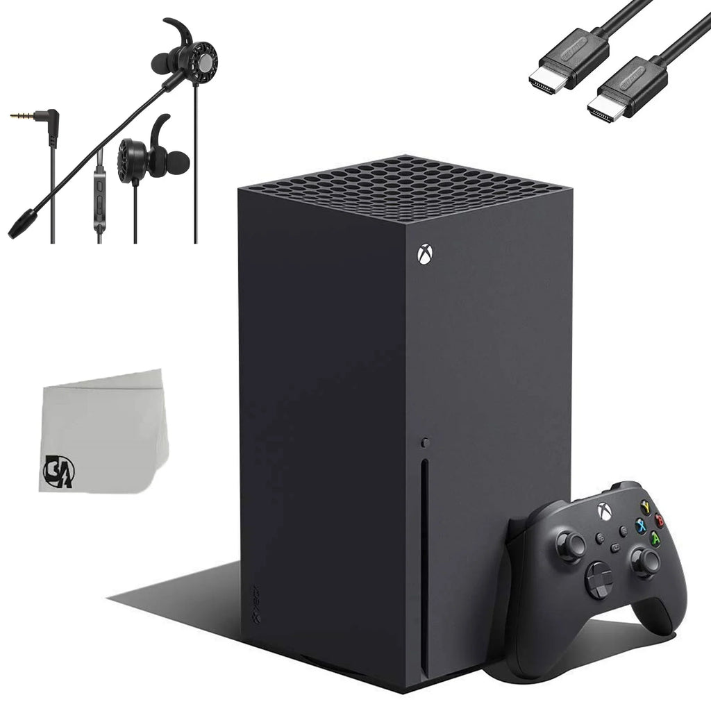 T5 Black Console Xbox + 16GB Earbuds Microphone Microsoft AXTION RAM X Series With BOLT Gaming New Like Bundle