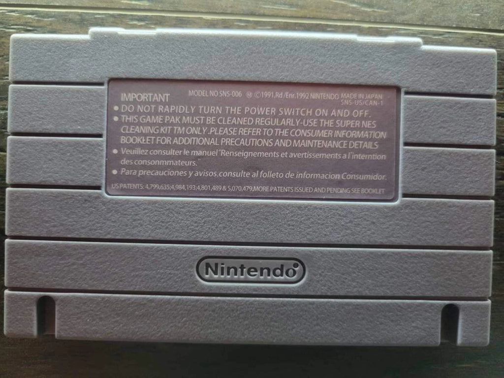 Turtles System Time In Nintendo New SNES Super Ent. - NTSC/PAL - Cartridge