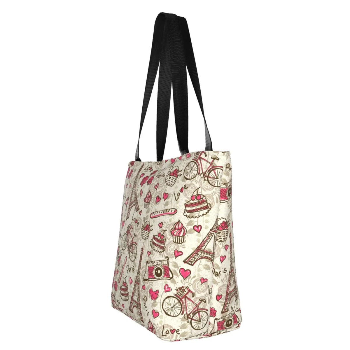Handbags Hobos Bag,Shoulder Bag Capacity Tote Women'S Large Shopping Lukts Vintage Paris Bag