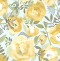 Keen ft. Yellow Peachy Wallpaper, Peel 30.75 by 20.5-in, 216-in And Stick NuWallpaper Vinyl sq.