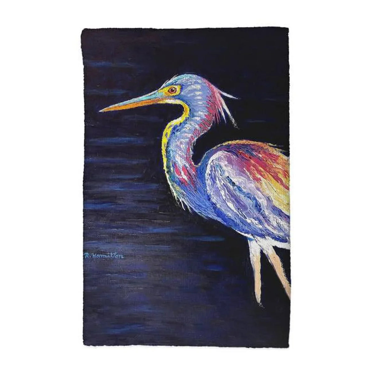 Towel KT1376 25 in. Drake Louisiana Heron x Palette Betsy Kitchen 16