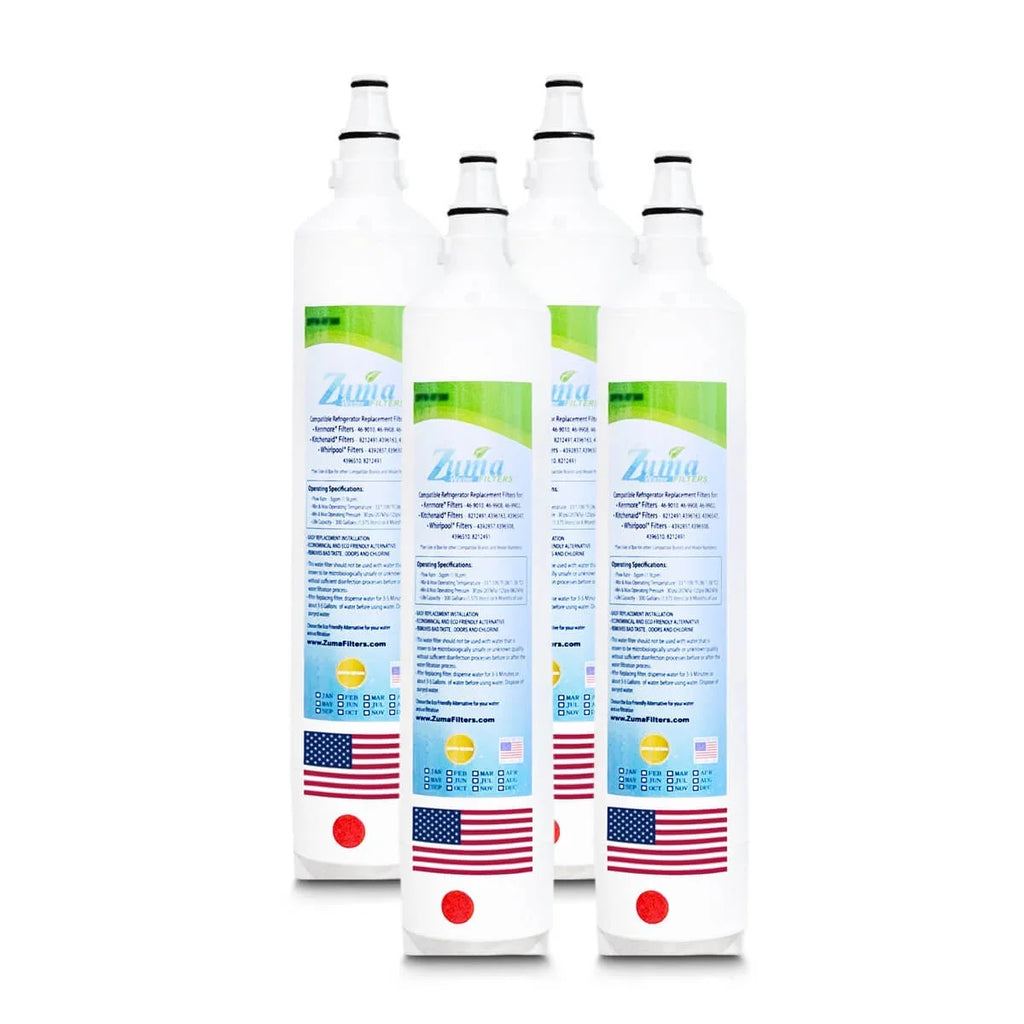 (4 liquid with Brand Filters Pack) compatible ZWFZ1-RF750 Subzero® BI42SID Zuma Filters™