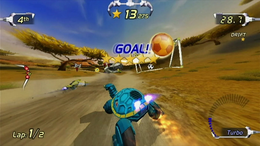 '- Excitebots: Nintendo Wii Racing Trick