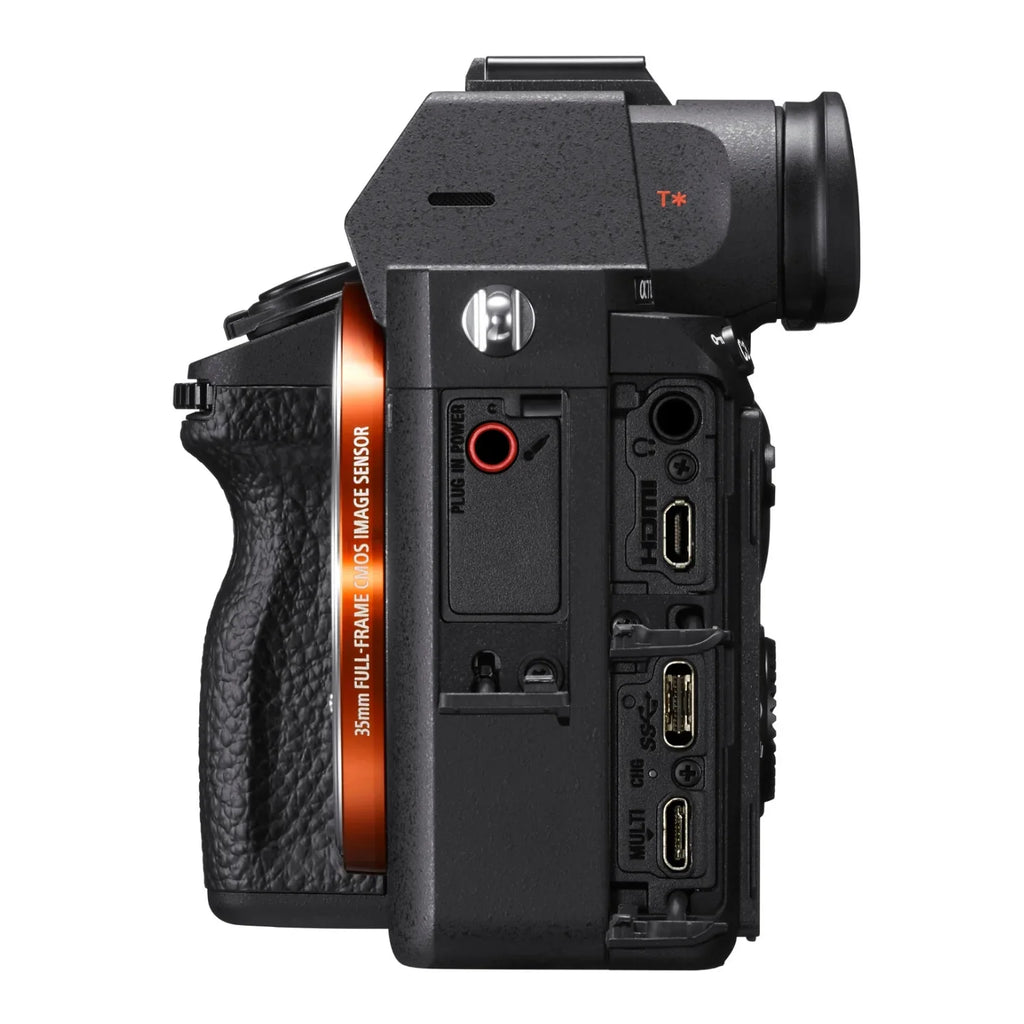 Mirrorless Wireless 28-70mm with Camera Lens Mic Bundle a7 Alpha III and