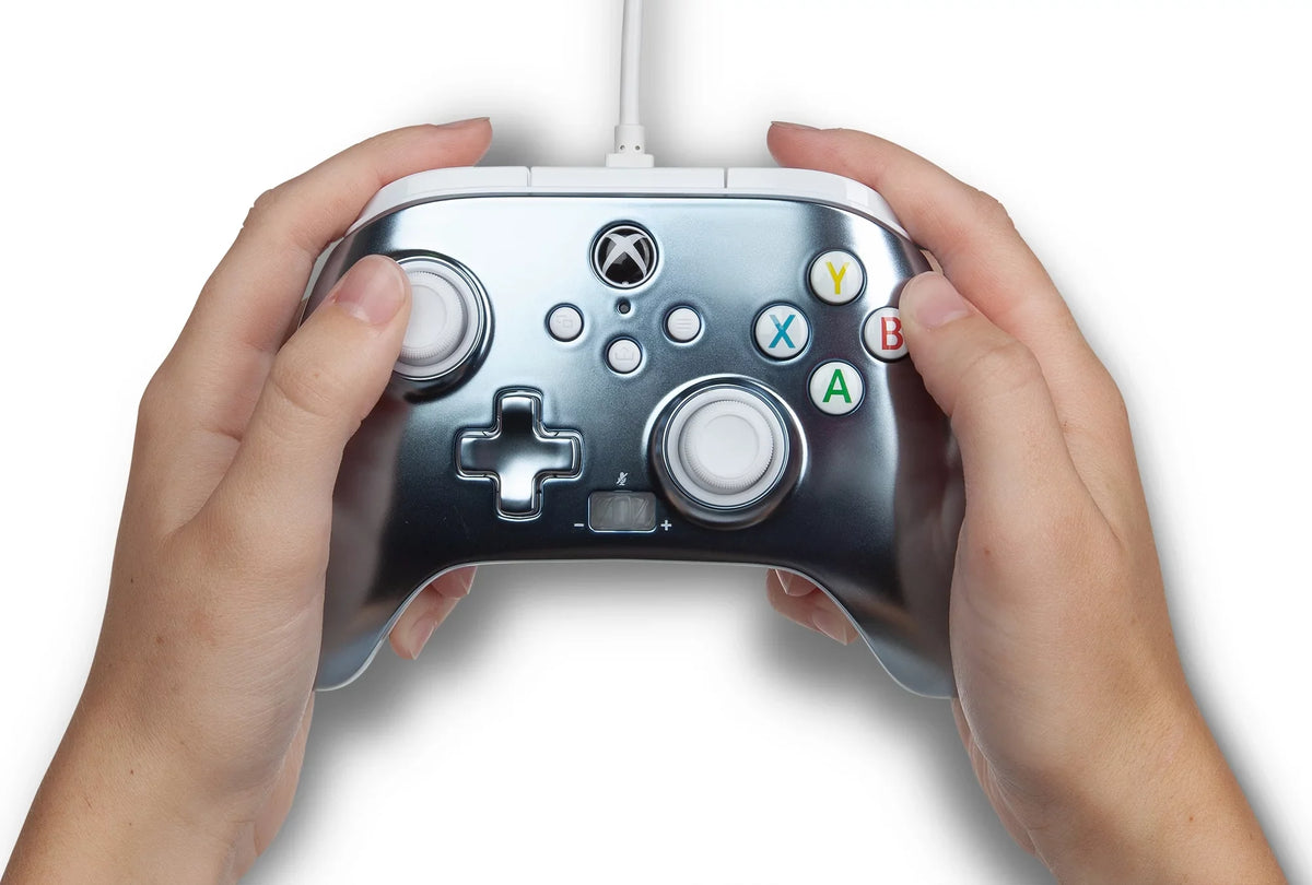 Controller PowerA - for Wired Ice Metallic Enhanced X|S Series Xbox