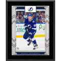 Mikhail x Lightning Tampa Sergachev Bay Plaque Player 10.5" Sublimated 13"