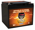 Upgrade Vmaxtanks 50AH 18-50LB Trolling 12V Motors Battery MR86-50 Thrust for AGM