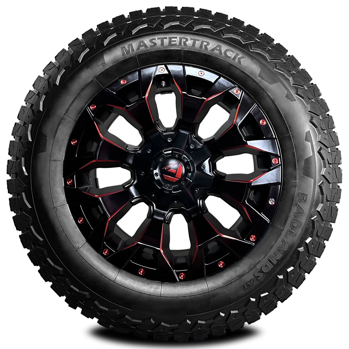 Only) BADLANDS Light Ply Terrain AT Tire Mastertrack 124S LT265/70R18 SUV 265/70/18(Tire All 10 Truck E