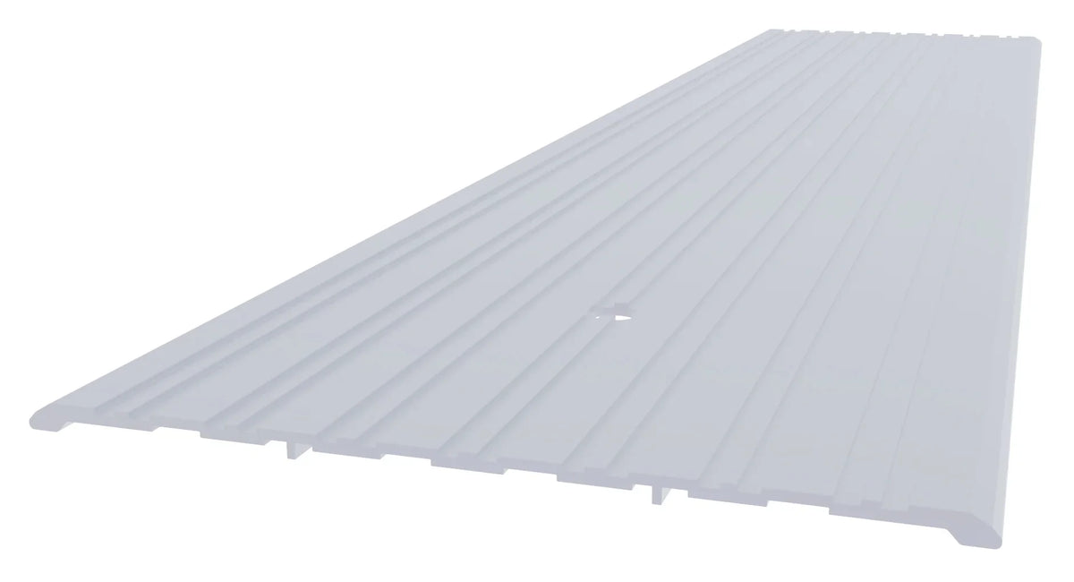Aluminum Threshold 36-1/2" Saddle Length CRL 8" 492A36 - Commercial