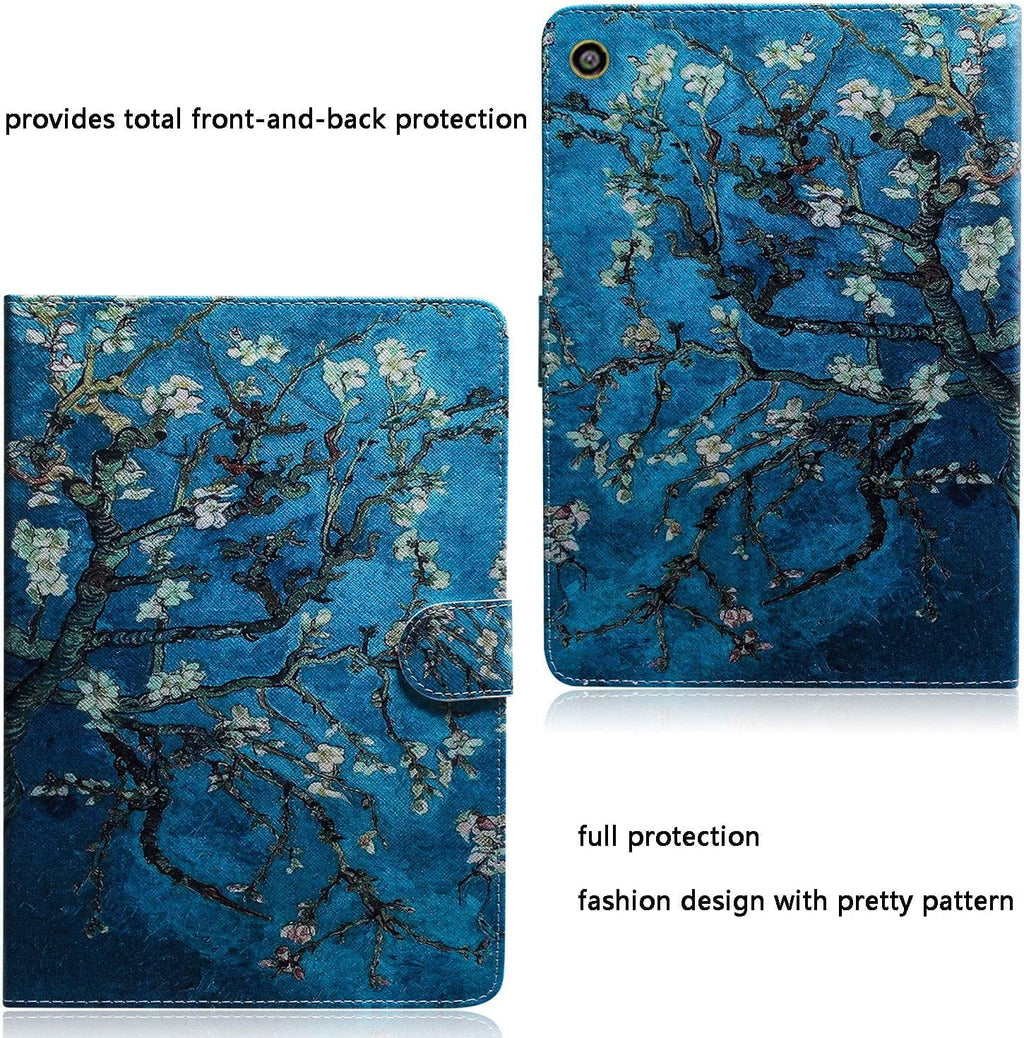 2018/2017/2016/2015), Fire Van 5th for Case Gogh 8 Stand Amazon Oil HD Kindle ing 8" (8th/7th/6th Gen,