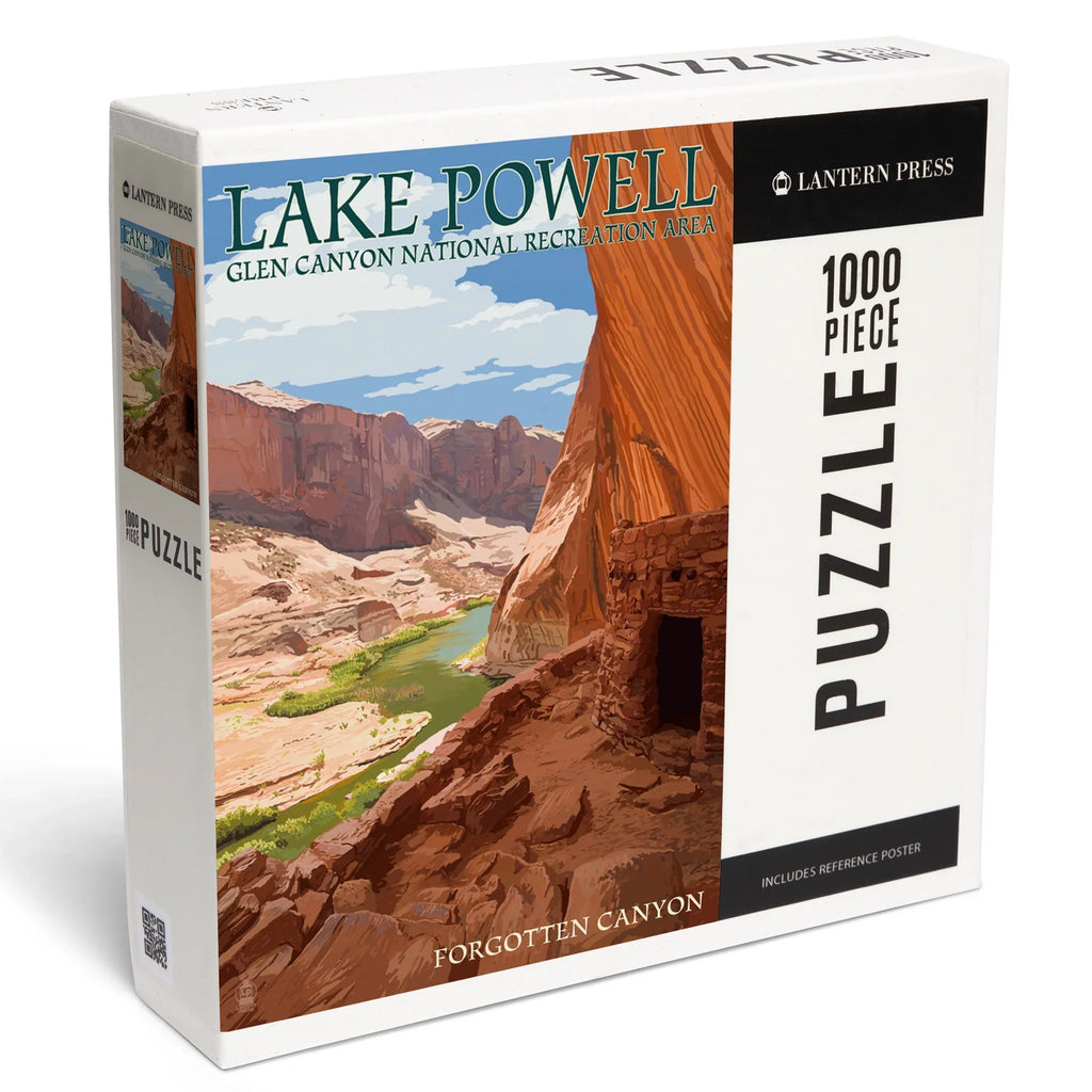 Forgotten Lantern Piece Press Jigsaw Powell, Lake Canyon Puzzle, 1000