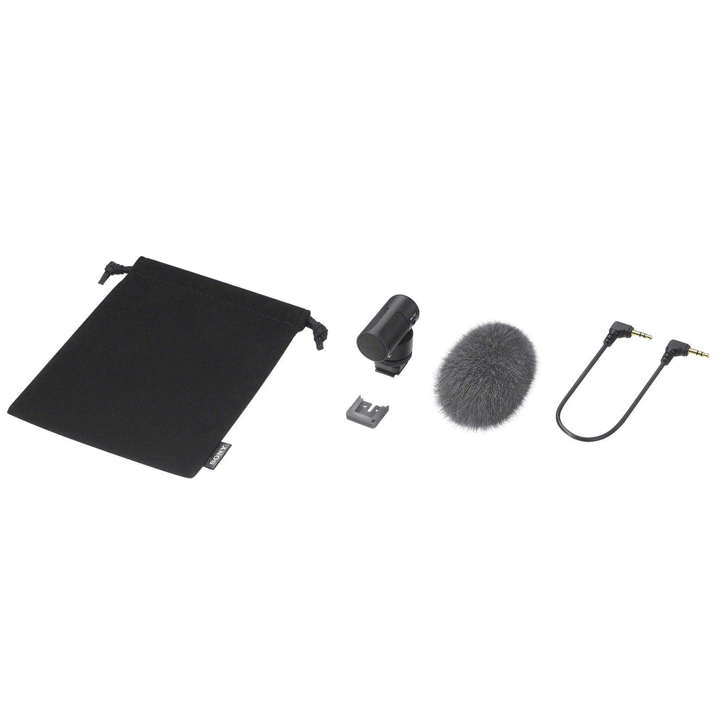 Alpha ZV-E1 Kit and Grip, 50mm Camera Mic (Black) with Mirrorless Lens,