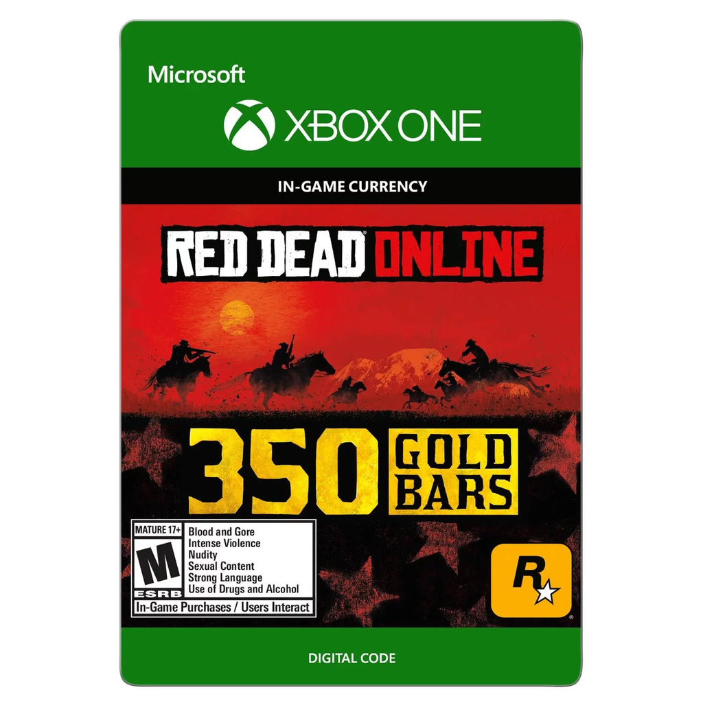 One BARS Xbox - Red Redemption GOLD 2 Dead 350 [Digital]