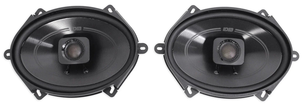 5x7" (2) Car Audio 225w Speakers Polk ATV/Motorcycle/Boat Rockmat DB572 Audio +
